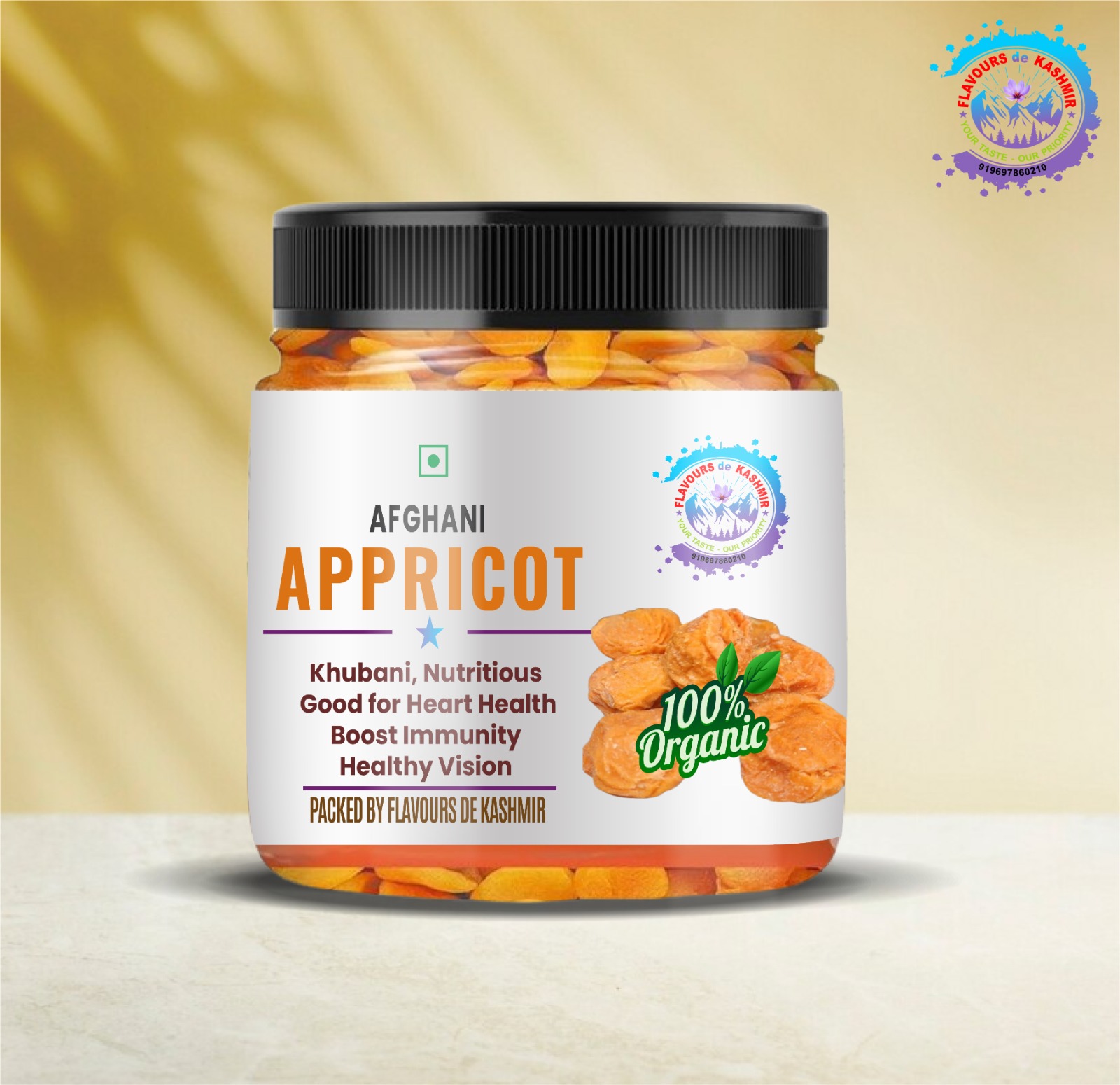 Afgani Apricot khubani